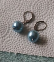 Elegant beaded bijou earrings