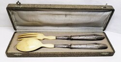 Classic silverware decorative cutlery set. In its original box