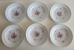 Thomas Germany porcelain plate with flower pattern 6 pcs