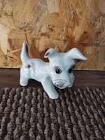 Porcelain dog ornament
