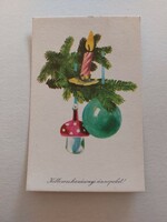 Régi karácsonyi képeslap 1963