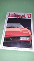 1992.Dr. Károly Lovász - car types '93 picture album book, technical according to the pictures