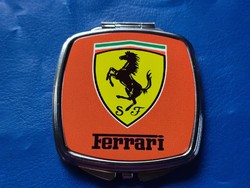 Ferrari metal makeup mirror!