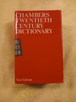 Chambers Twentieth Century Dictionary 1976
