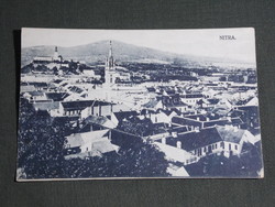 Képeslap,Szlovákia,Nitra,Nyitra,városi látkép részlet,1919-