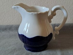Zsolnay pompadour basic glaze for milk / cream / lemon juice pouring tea set