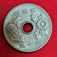 Japán 50 jen lyukas  (280)