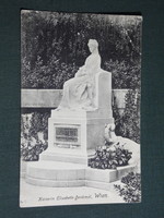 Képeslap, Postcard, Ausztria, Kaiserin Elisabeth-Denkmal, Wien,Erzsébet császárné emlékmű