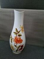 Hollóházi dálias váza nagy méret