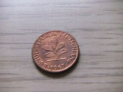 1 Pfennig 1967 ( g ) Germany