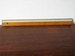 Old wooden ruler