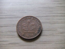 1 Pfennig 1970 ( d ) Germany