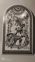 VEGYE VIGYE ÁR!! Rosenthal Björn Winblad porcelán falidísz fali kép  jelzett