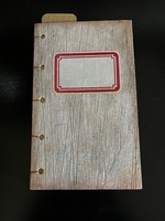 Notebook, notebook made of antique paper.