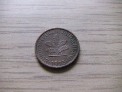 1 Pfennig 1973 ( g ) Germany