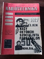 1967 Radio technology magazine of the Hungarian National Defense Association /10 pcs