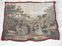 Régebbi textil díszpárnahuzat