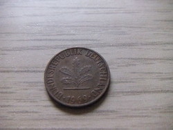 1 Pfennig 1969 ( f ) Germany