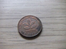 1 Pfennig 1973 ( j ) Germany