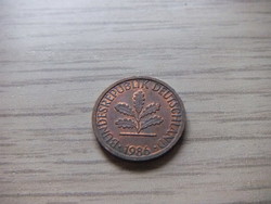 1 Pfennig 1986 ( g ) Germany