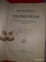 Antique 1902 rare steppe ferencz: printing encyclopedia of thick book pallas according to pictures