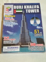 3D puzzle, burj khalifa tower.