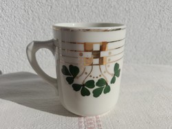 Art Nouveau porcelain shamrock 