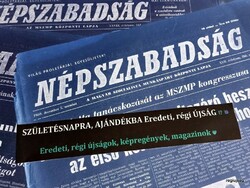 1986 február 22  /  NÉPSZABADSÁG  /  Régi ÚJSÁGOK KÉPREGÉNYEK MAGAZINOK Ssz.:  8509