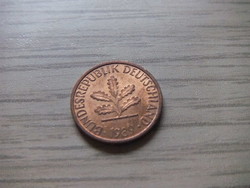 1 Pfennig 1989 ( d ) Germany