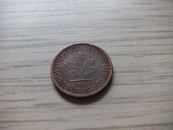 1 Pfennig 1992 ( f ) Germany