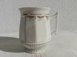 Art Nouveau porcelain luster-glazed embossed 