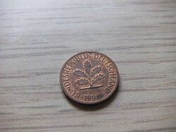 1 Pfennig 1990 ( f ) Germany