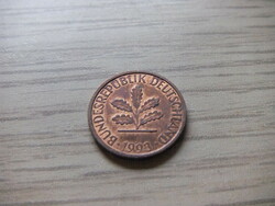 1 Pfennig 1993 ( f ) Germany