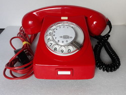 Retro cb76 mm red dial phone