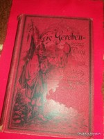 1887 regény könyv Vass Gereben néhai bajai író: JURÁTUSÉLET korrajz képek szerint MÉHNER