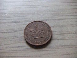 1 Pfennig 1991 ( a ) Germany