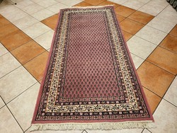 Hand-knotted 100x205cm wool Persian rug bfz549