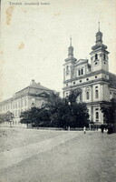 Trnava / Holy Saturday - disabled church and house for the disabled - photo postcard 19,, greetings from the barracks