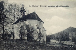 Nagysáros (Eperjesi district) - Ii. Ferenc Rákóczy's courtyard chapel - photo postcard 1906