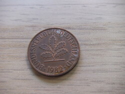 2 Pfennig 1982 ( d ) Germany