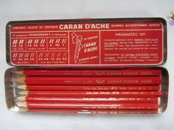 Caran d'ache box + pencils