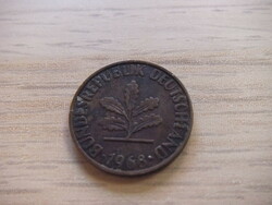 2 Pfennig 1968 ( g ) Germany