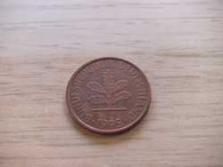 2 Pfennig 1995 ( d ) Germany