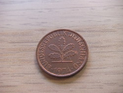 2 Pfennig 1974 ( d ) Germany