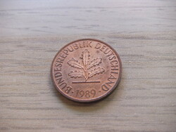 2 Pfennig 1989 ( g ) Germany