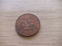 2 Pfennig 1985 ( f ) Germany