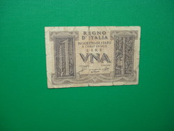 Italy 1 lira 1939