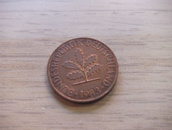 2 Pfennig 1983 ( f ) Germany