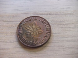 2 Pfennig 1969 ( f ) Germany