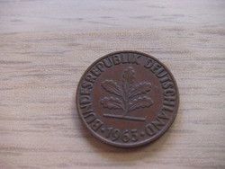 2 Pfennig 1963 ( d ) Germany